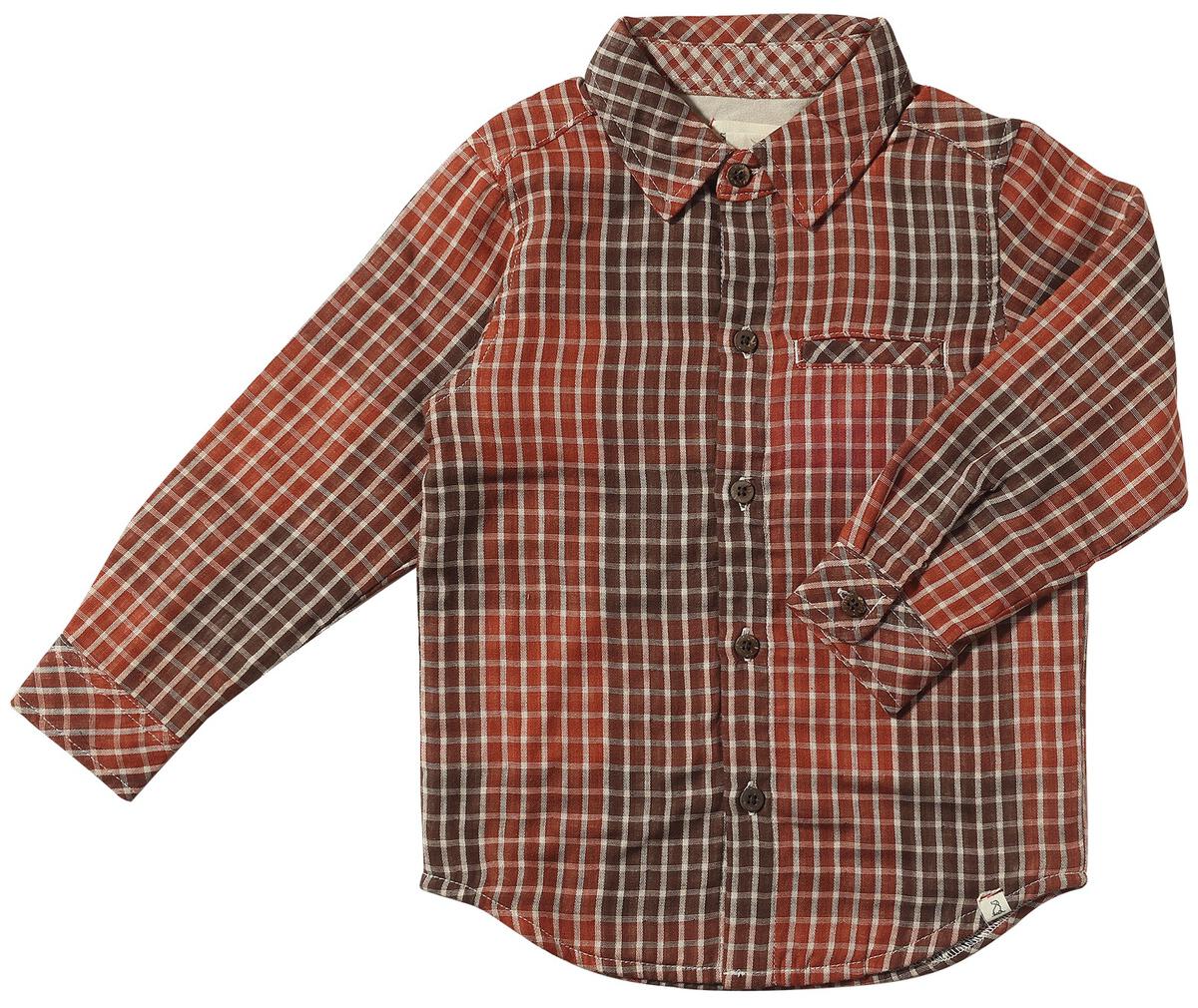 Atwood Woven Shirt // Rust Plaid