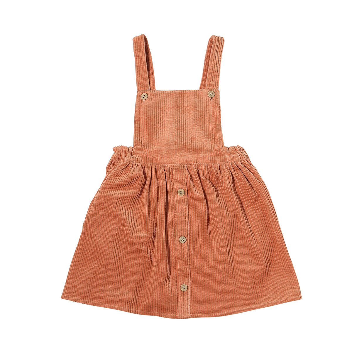 Autumn Pinafore // Dusty Peach