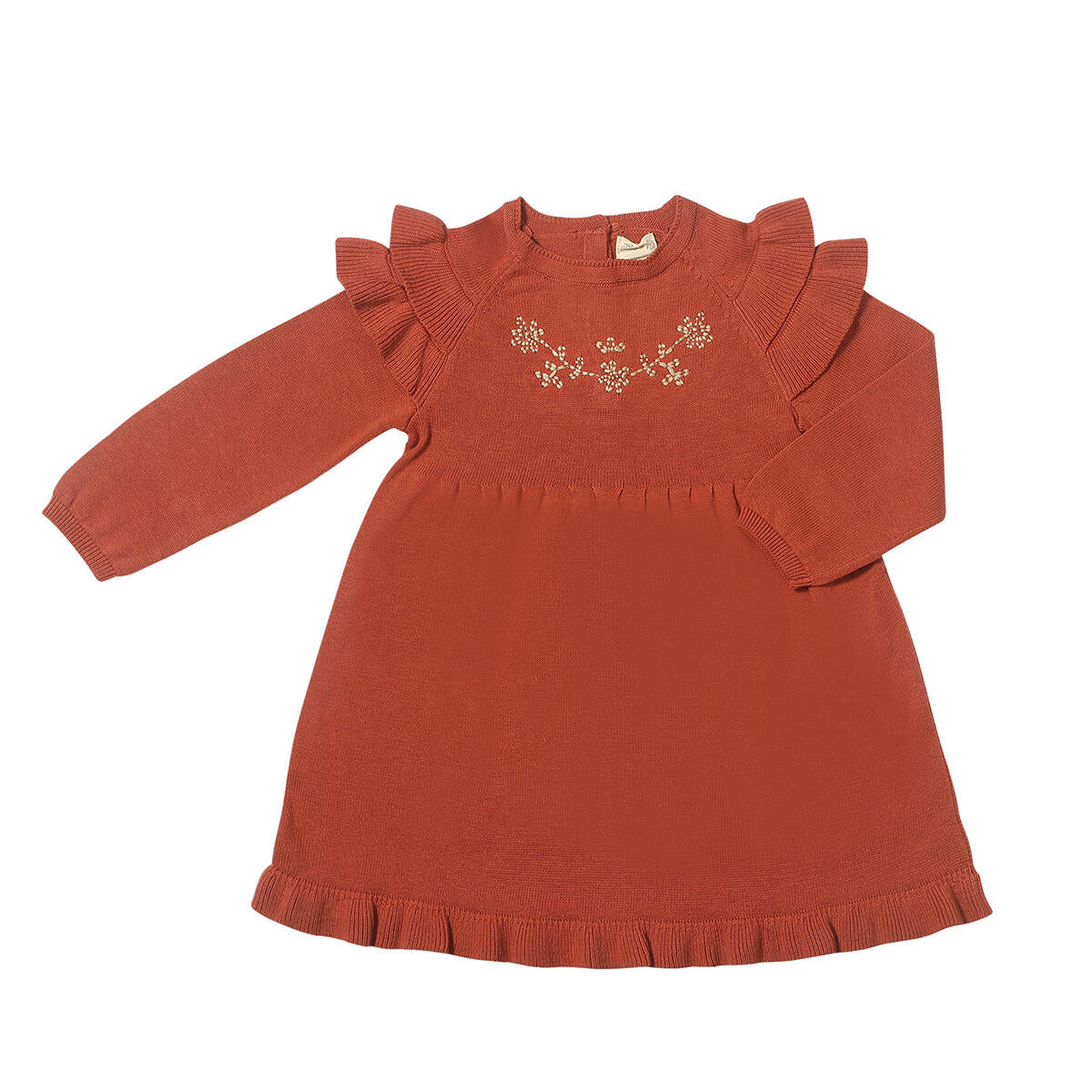 Ysella Dress // Rust