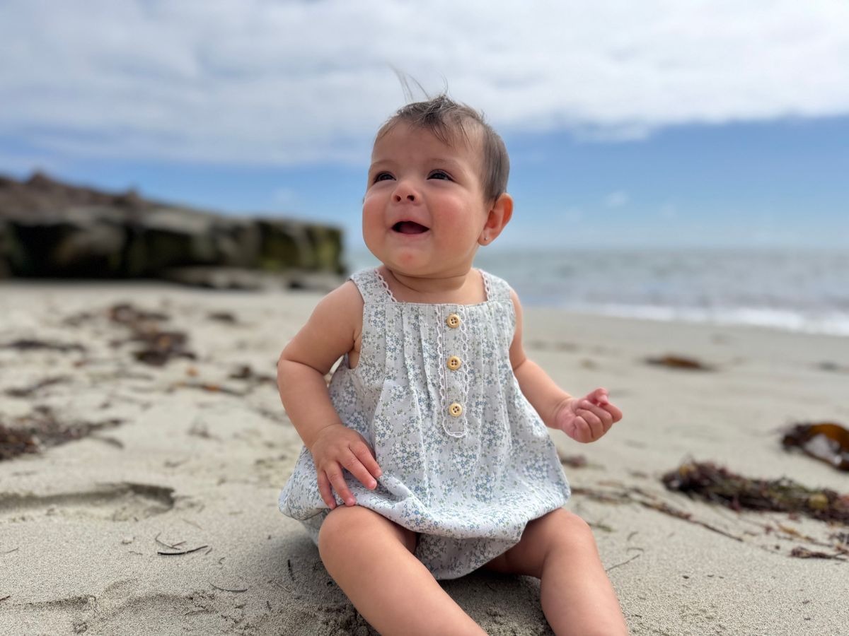 Evie Bubble // Blue Floral