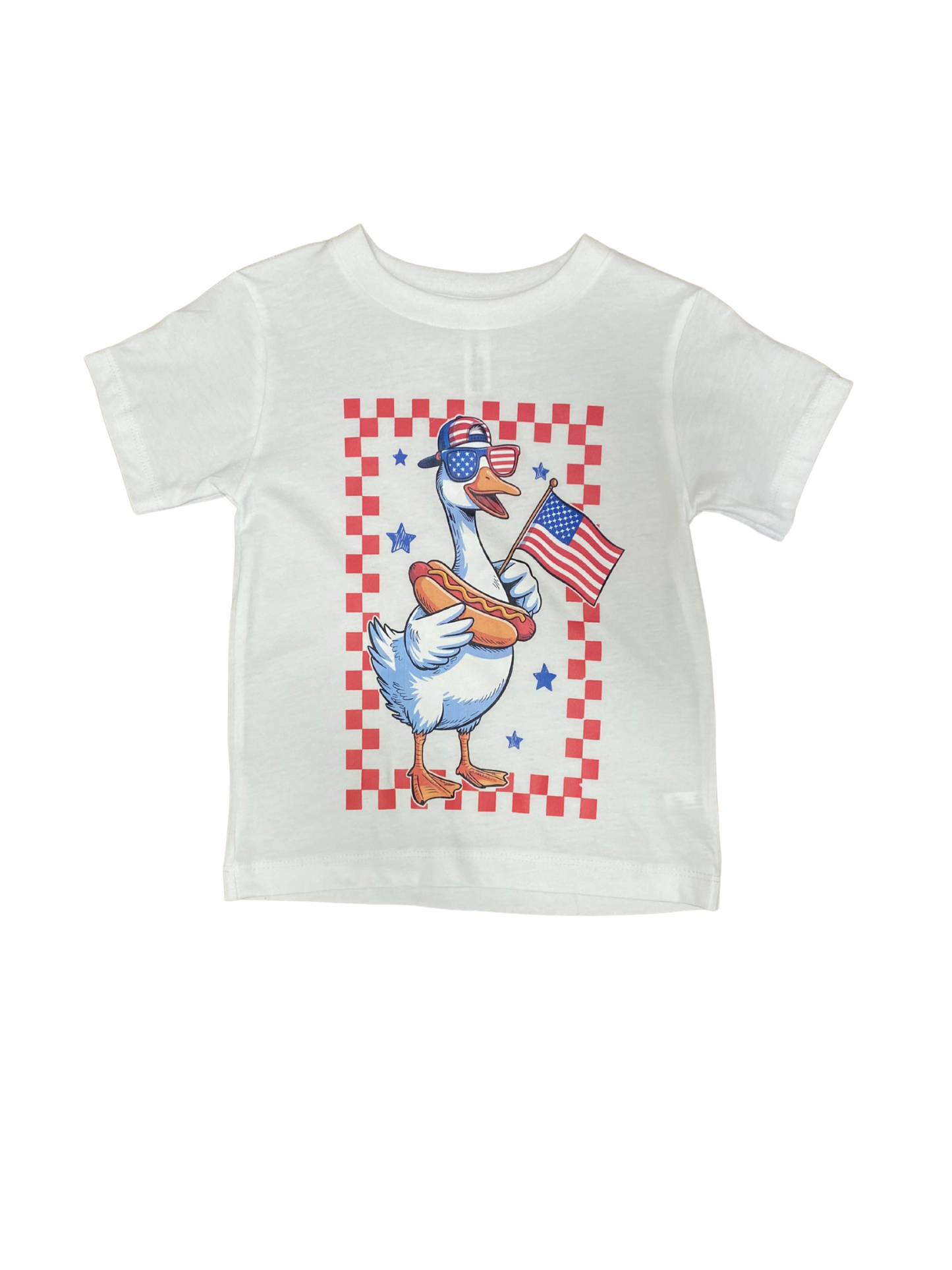 Boy 4th of July Goose T-shirt