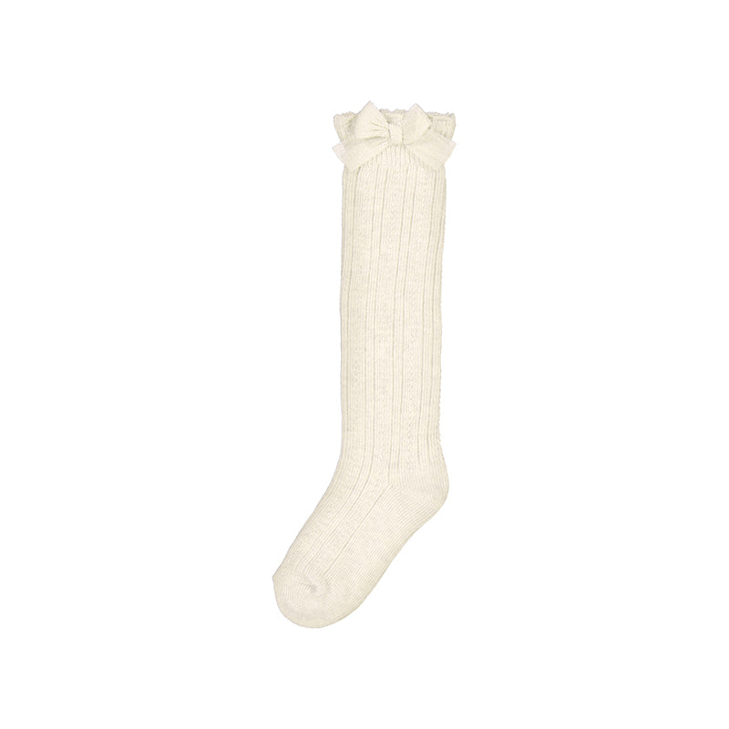 Girls Knee High Socks // Sand // 10055-59