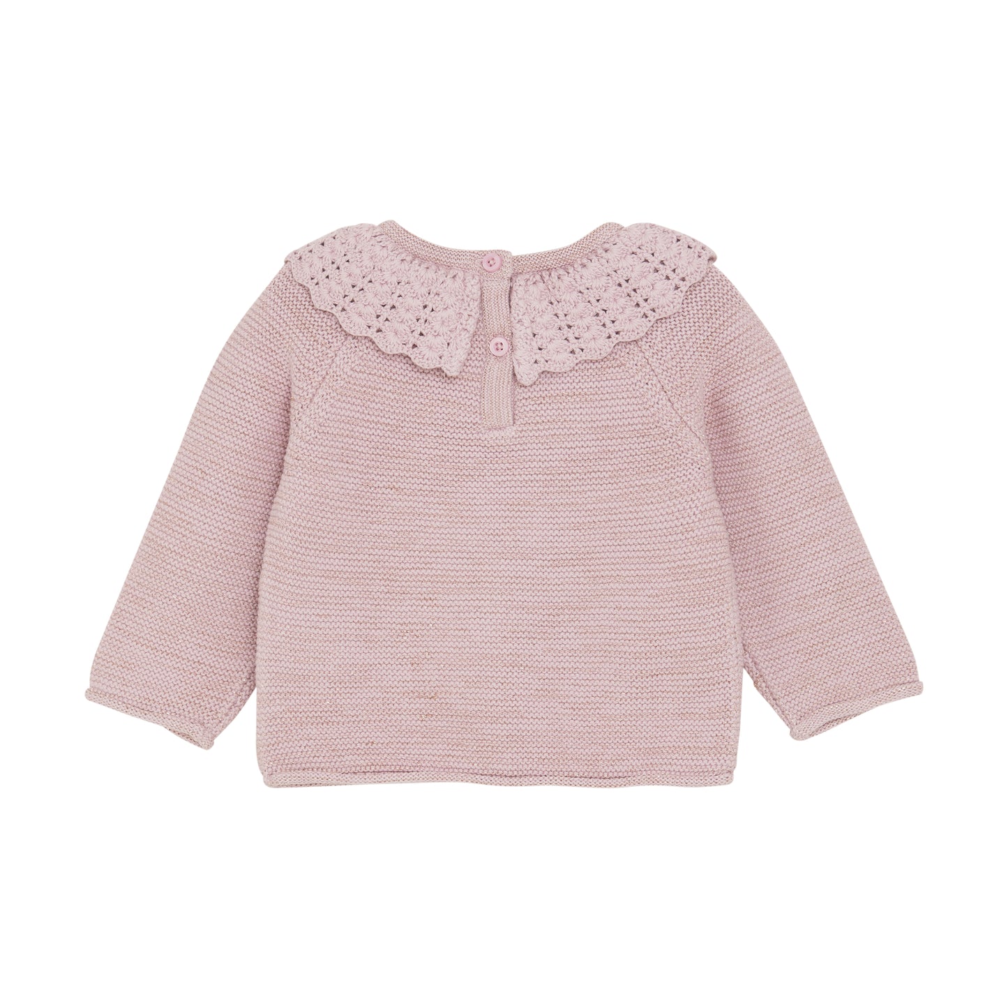 Pullover Knit Cardigan // Dawn Pink