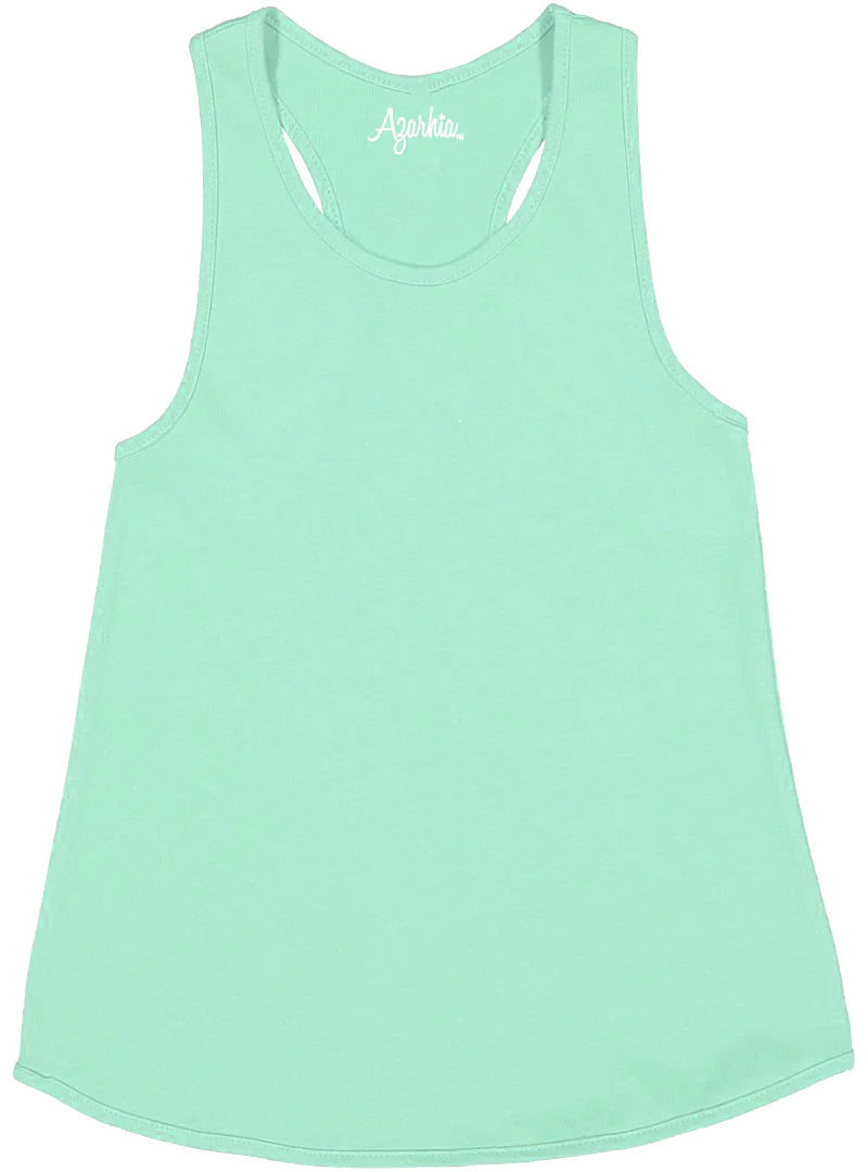 Basic Sleeve Tank // Mint