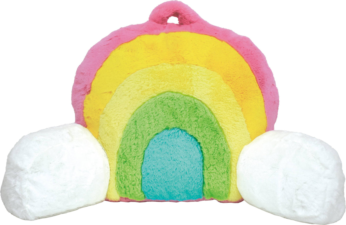 Rainbow Furry Lounge Pillow