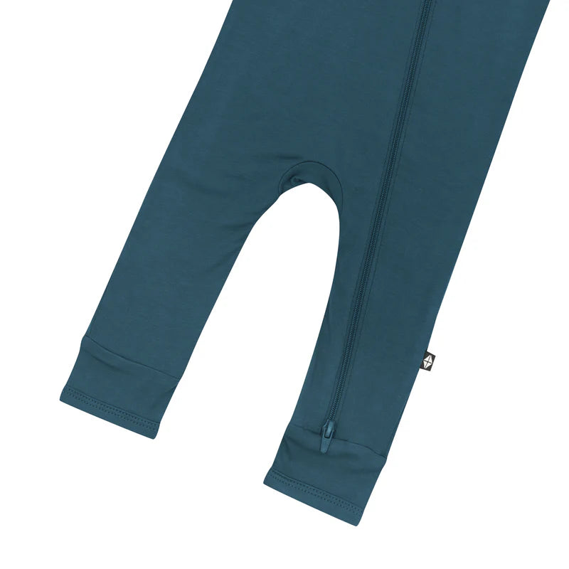 Bamboo Zipper Coverall // Atlantic