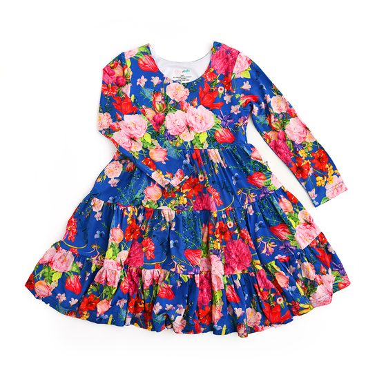 Briella Swing Dress Bamboo Toddler Kid Twirl Dress