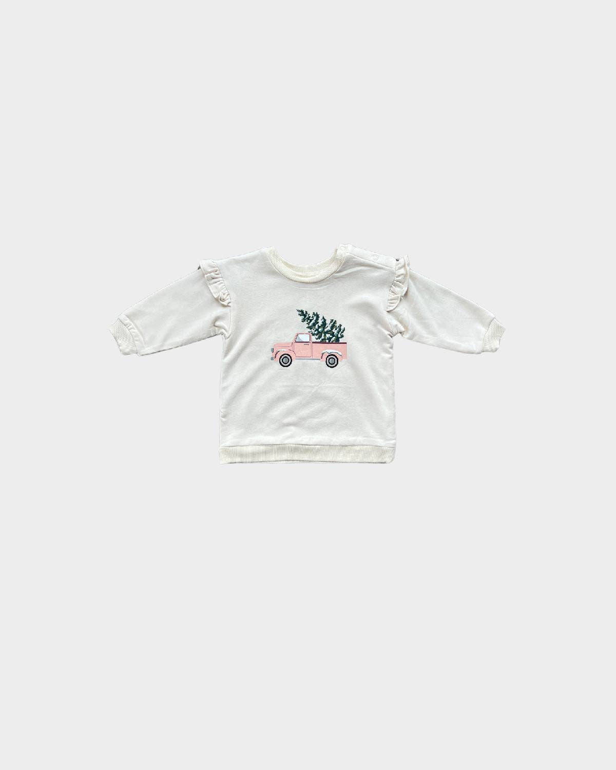 Ruffle Sweatshirt