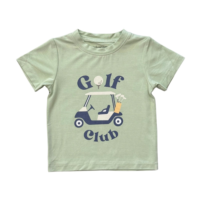 Golf Club Short Sleeve Tee and Short Set