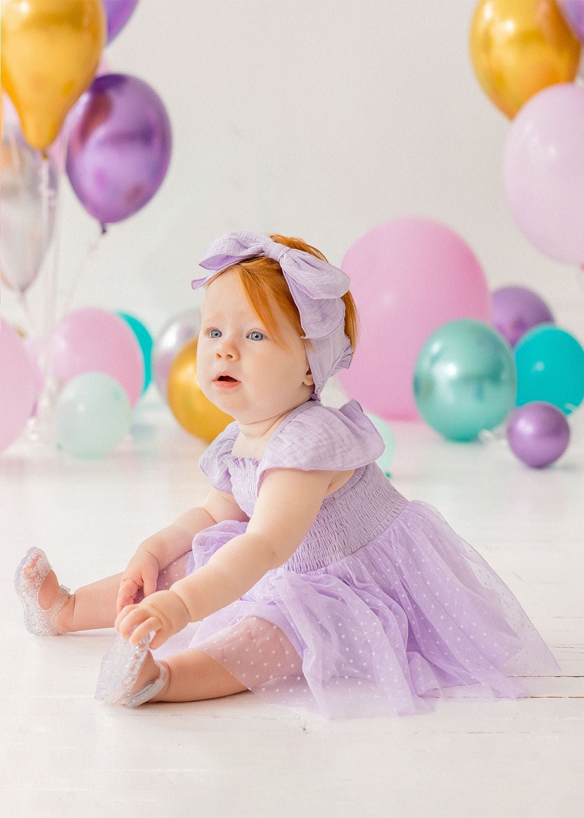 Eloise Dress // Purple