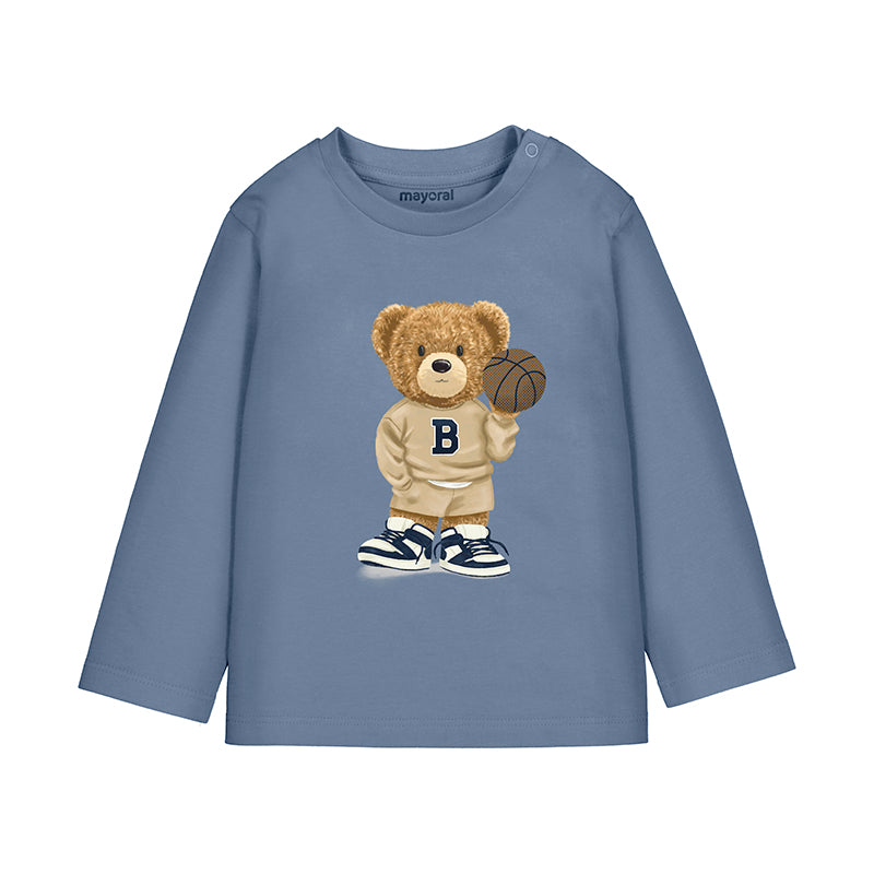 Bear Long Sleeve Shirt // Iceberg // 2058-83