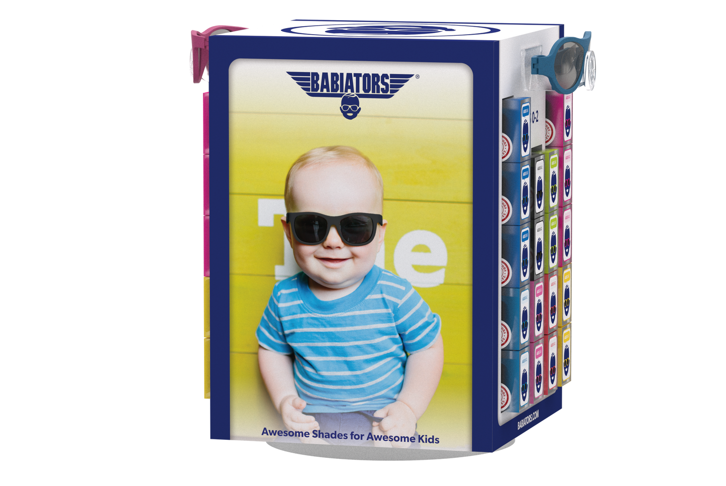 EMPTY Babiators Rotating Display - Holds 36 units