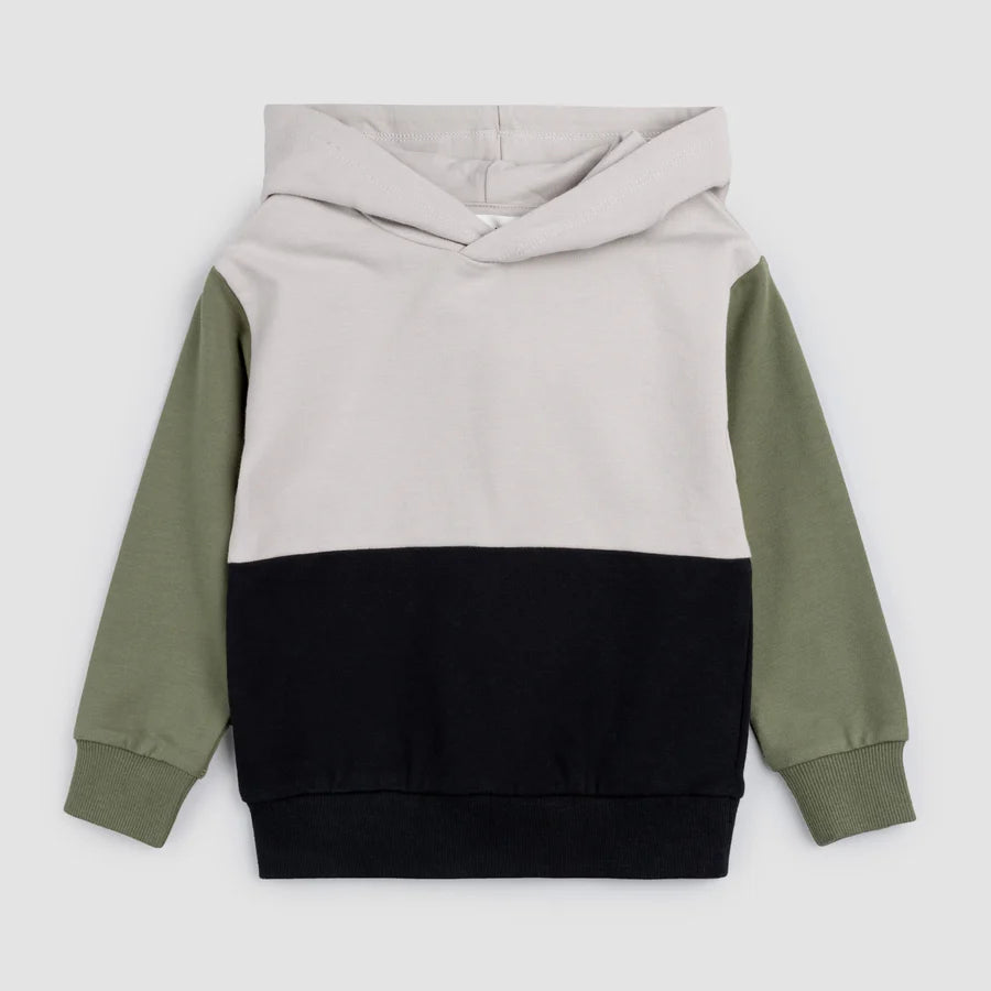 Color Block Sweatshirt and Jogger Set