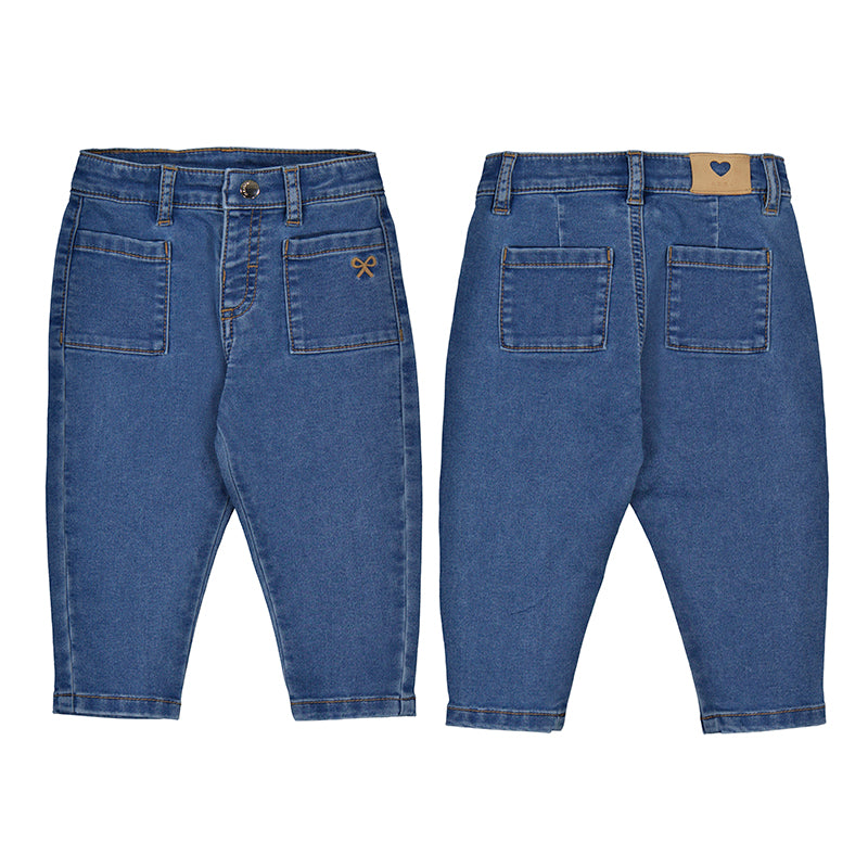 Baby Girl Denim Pants // Medium // 2589-70