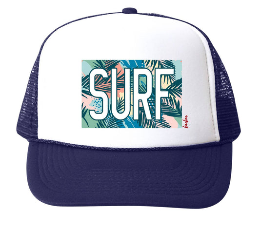 SURF Floral Trucker Hat (multiple colors)