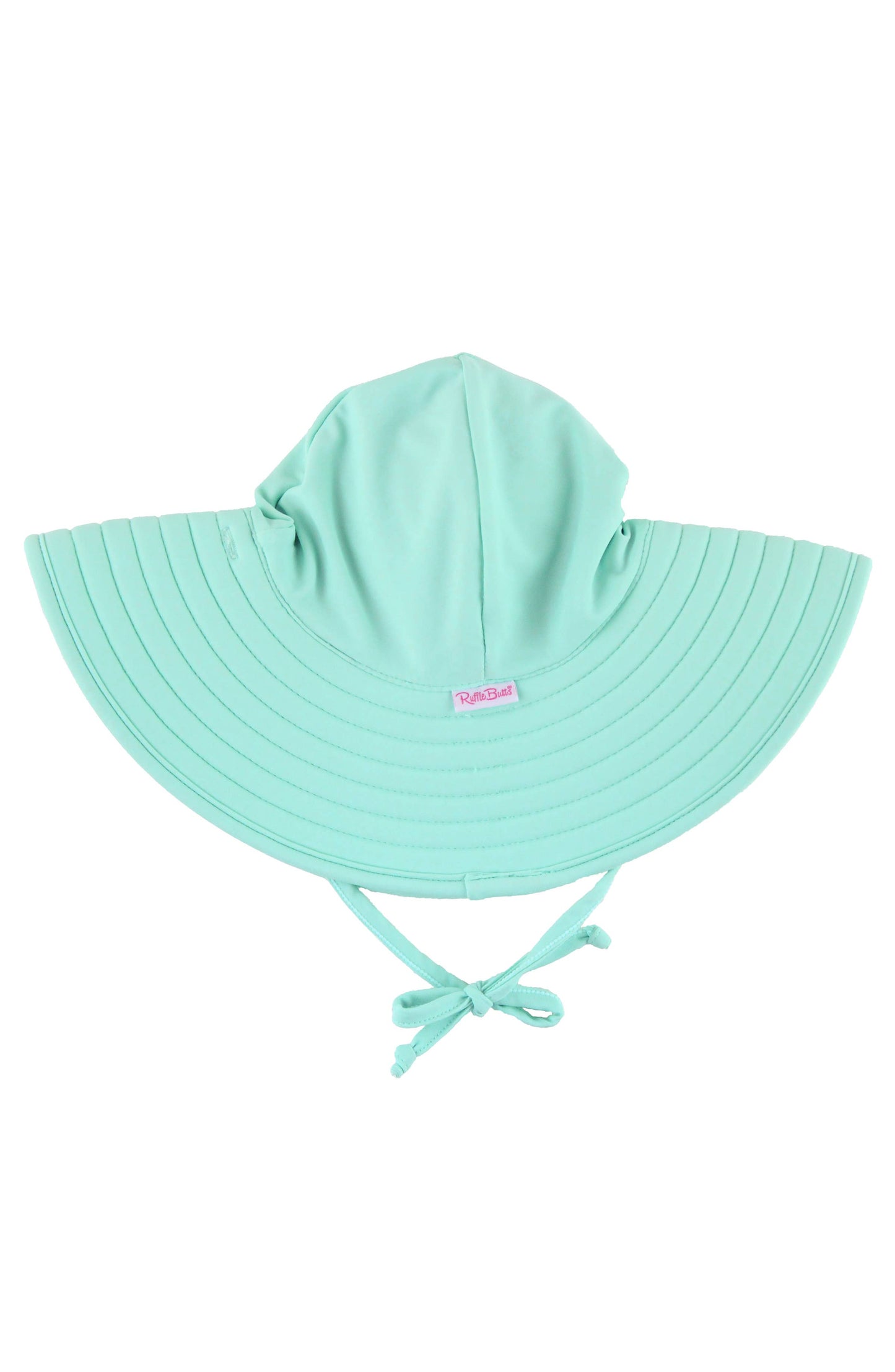 Girls Vintage Aqua Swim Hat