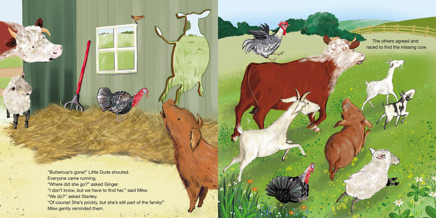 A book titled This Farm is A Family