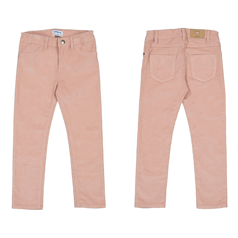 Girls Blush Denim with Sparkles