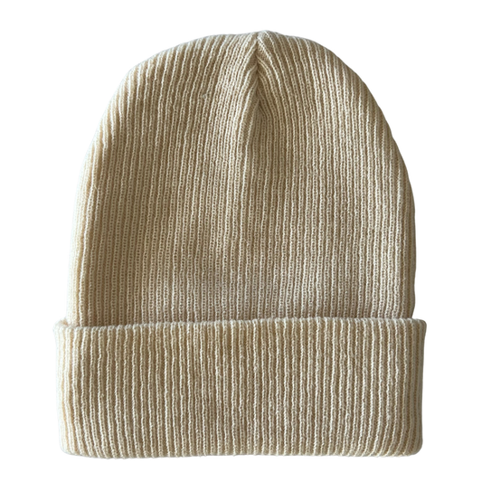 Baby / Kids Classic Beanie (Cream)