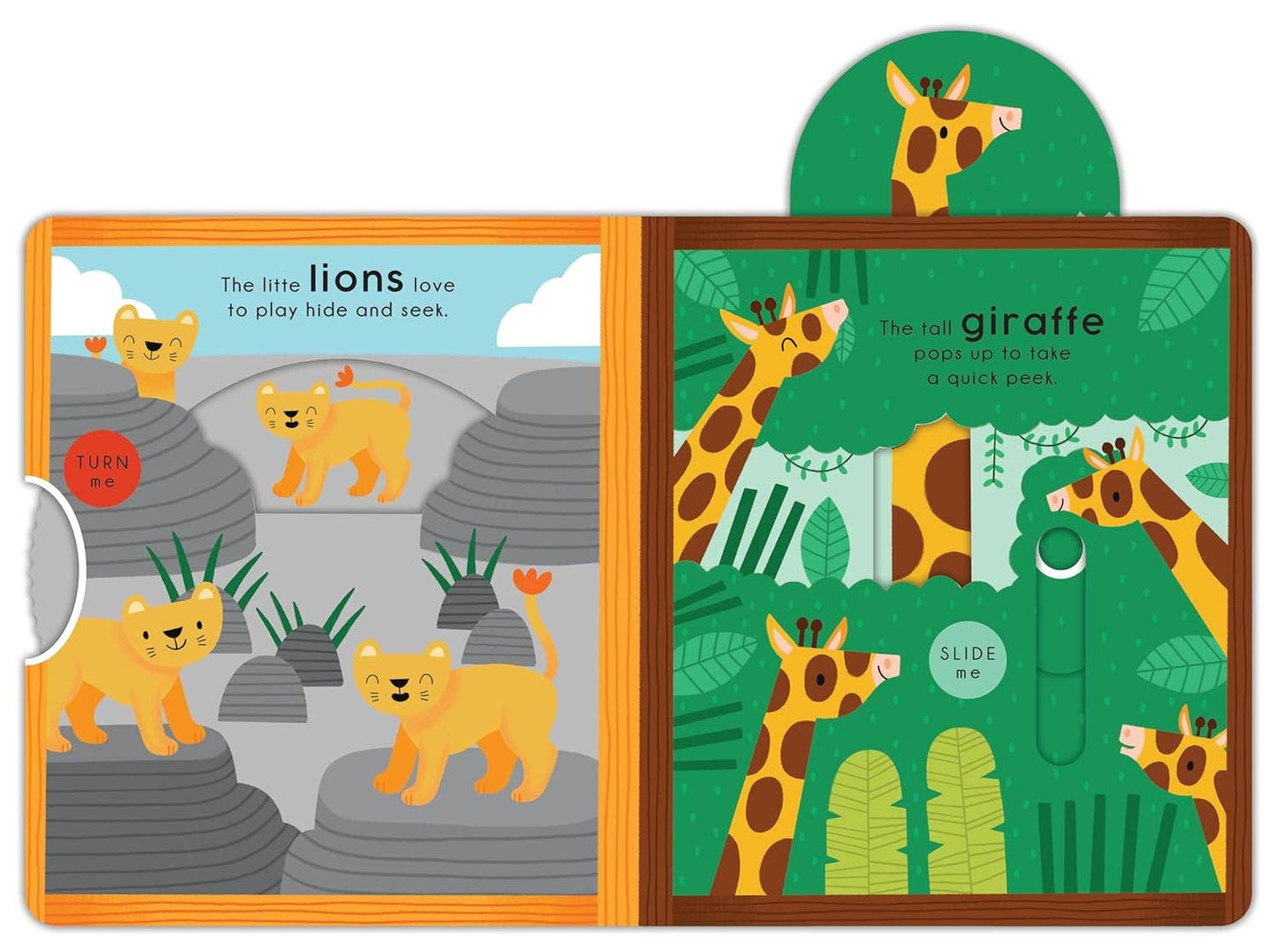 Little Wild Place - Interactive Board Book for Kids Ages 3-6