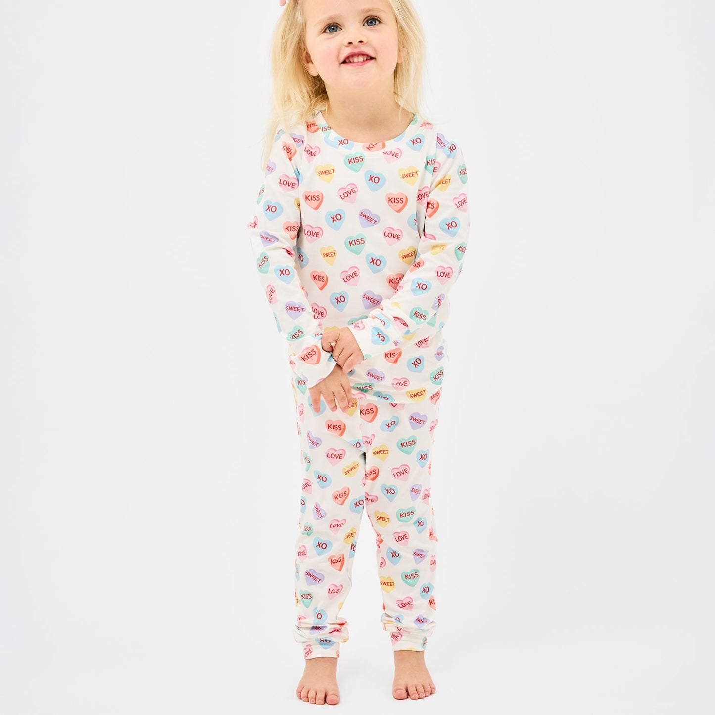 Candy Hearts Pajama Set