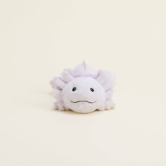 Pink Plush Axolotl Mini with purple accents
