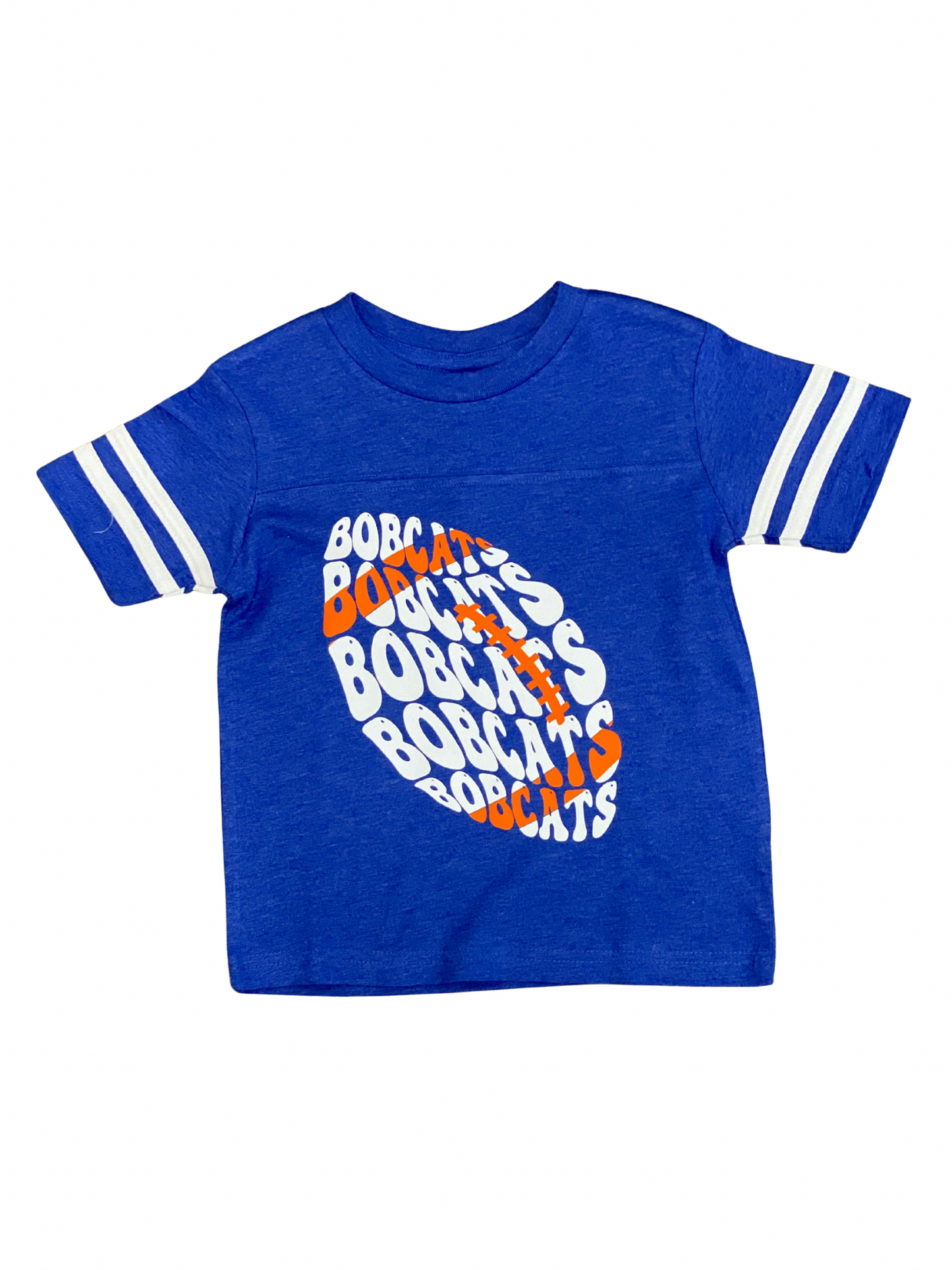 Bobcats Football Blue Varsity T-shirt