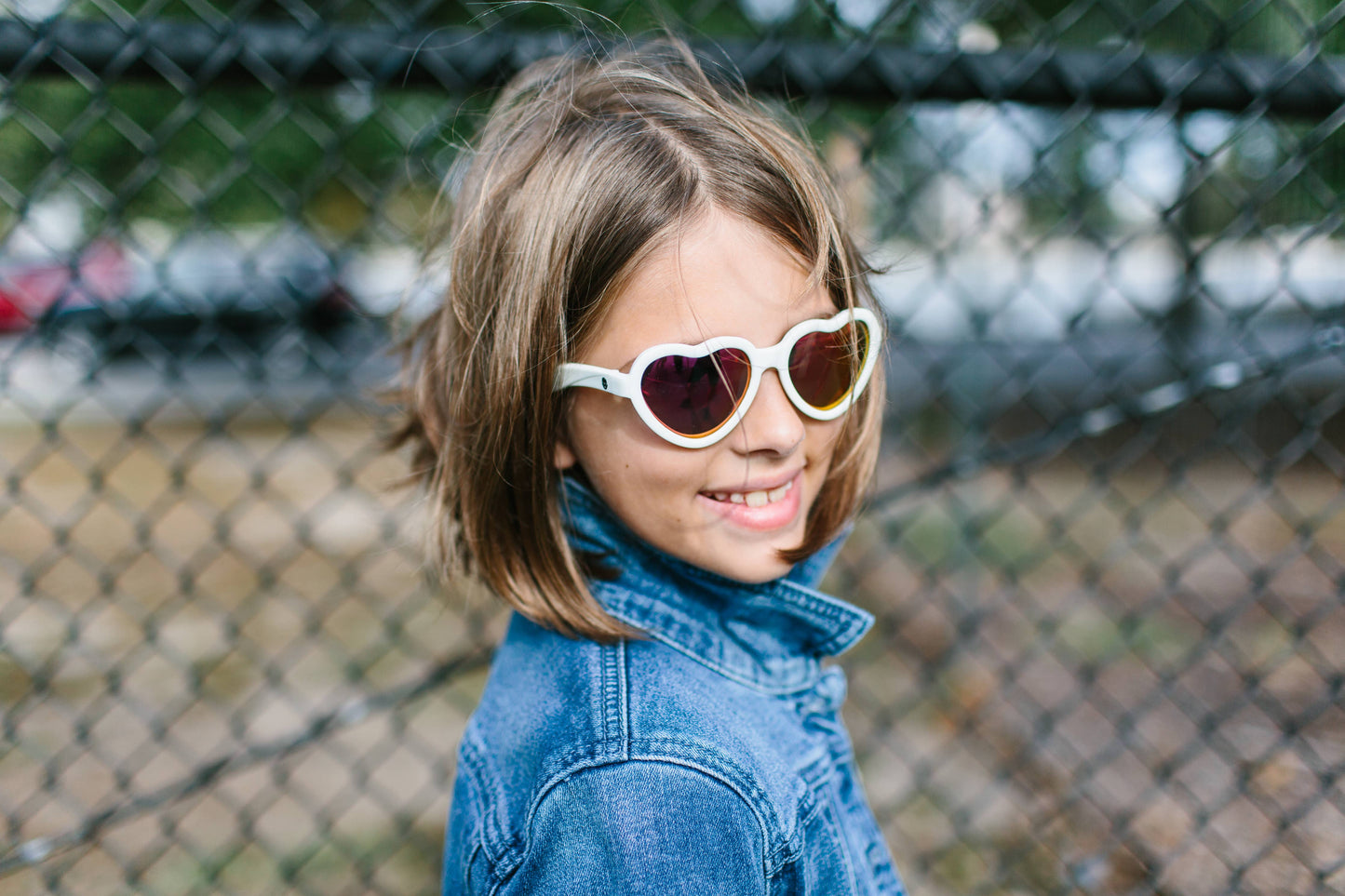 Polarized Heart Sunglasses