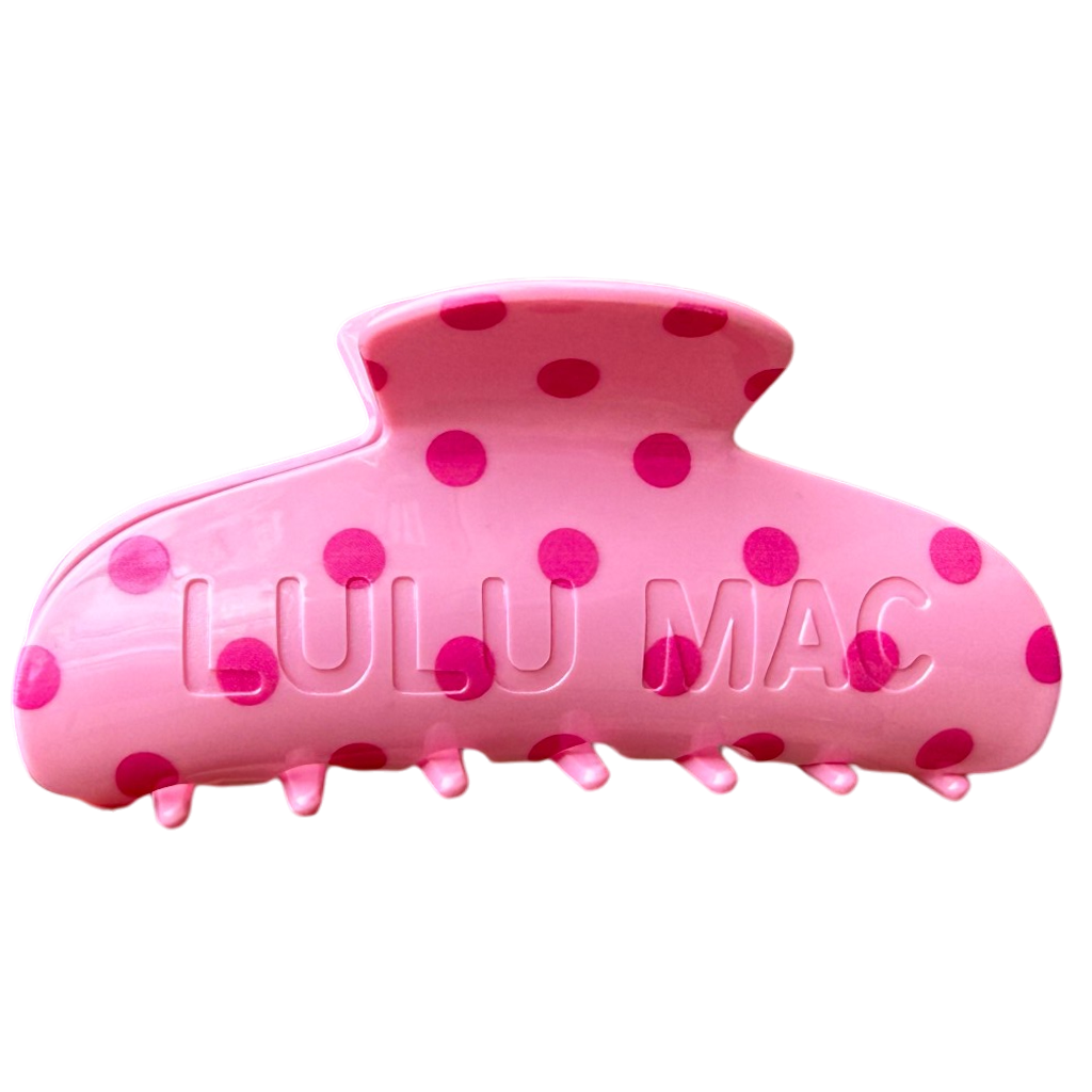 Lulu Mac Pink Dot Clip
