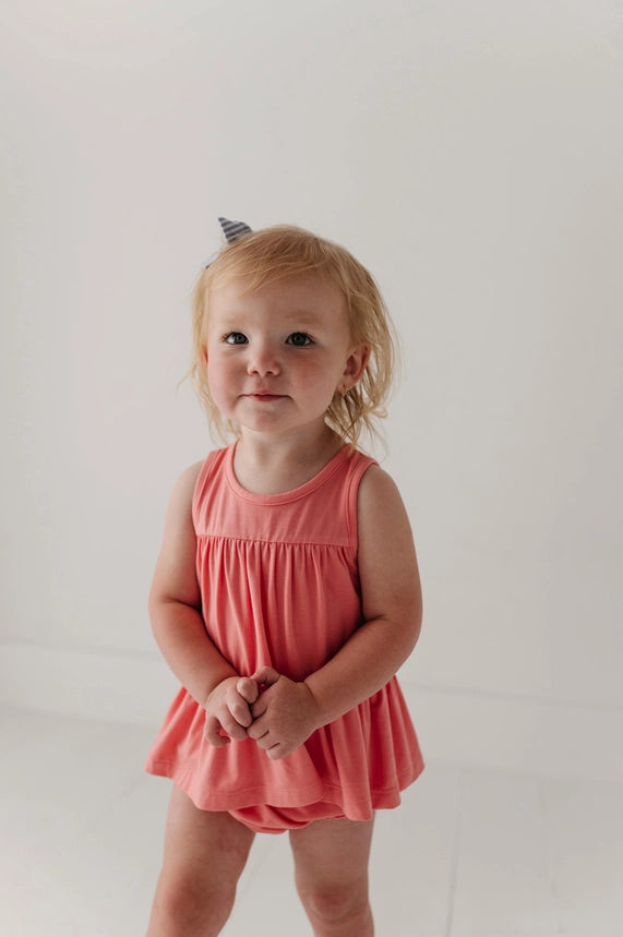 Strawberry Ice Double Peplum & Bloomer Set