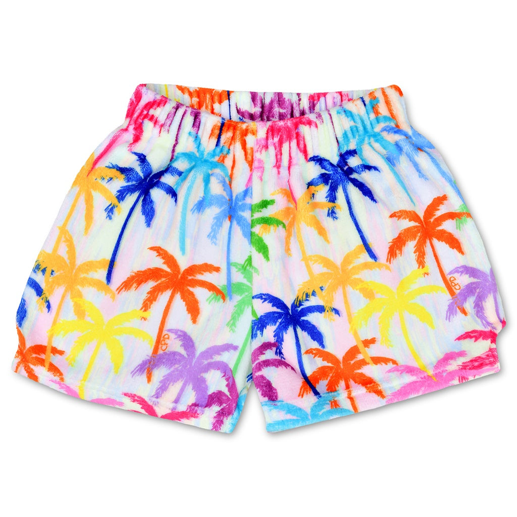 Palm Trees Plush Shorts