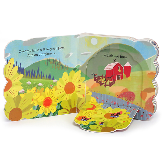 Little Red Barn Interactive Lift-a-Flap Board Book