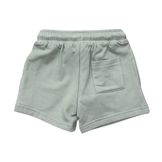 Baby Everyday Shorts // Aqua Grey