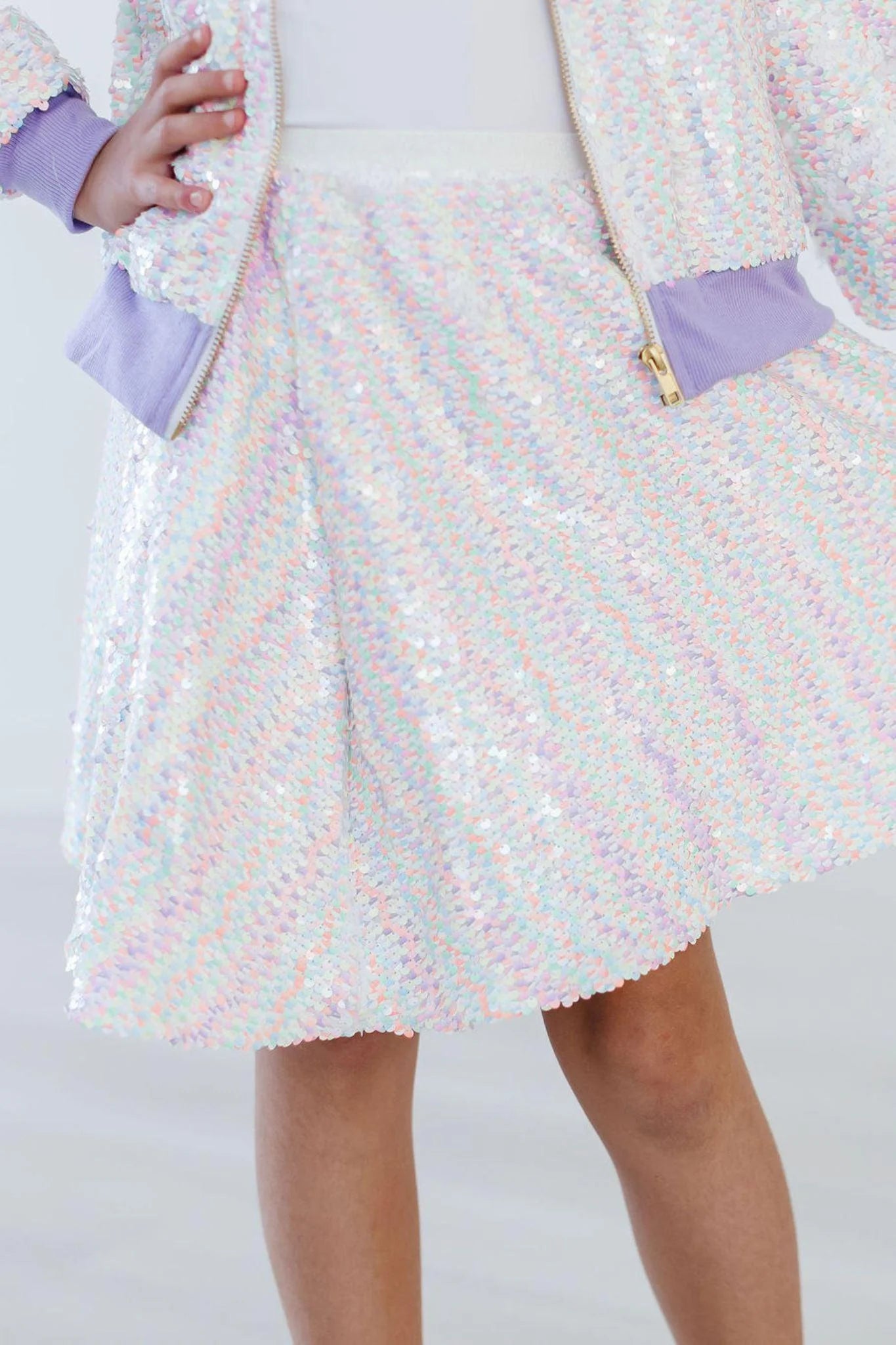 Sequin Twirl Skirt // Unicorn Flip
