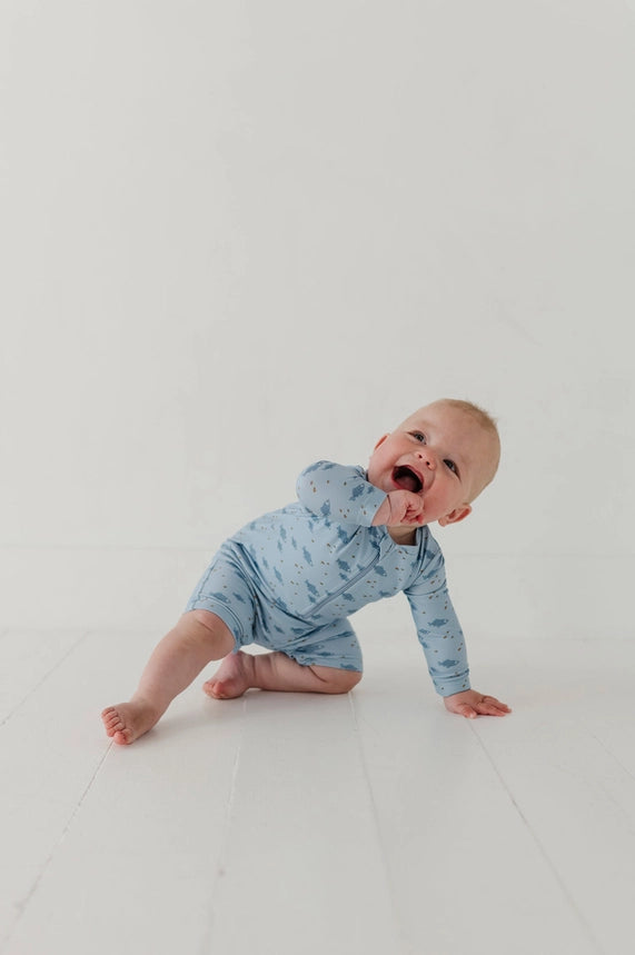 Fish One Piece Rashguard Swimsuit