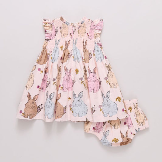 Stevie Dress Set // Vintage Bunnies