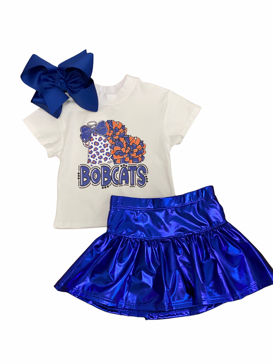 Bobcat Megaphone on Boxy Tee