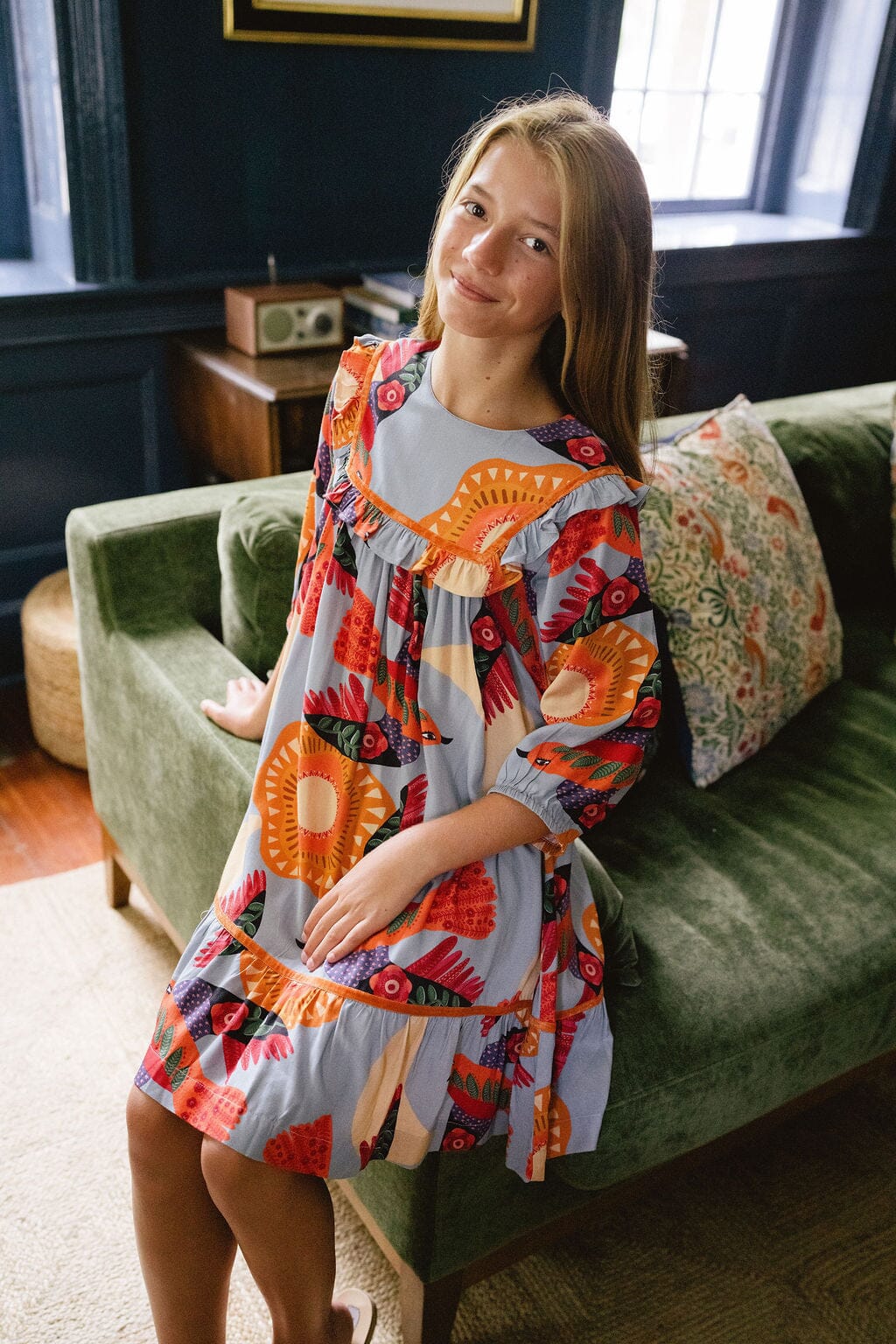 Colorful Briton Court Dress