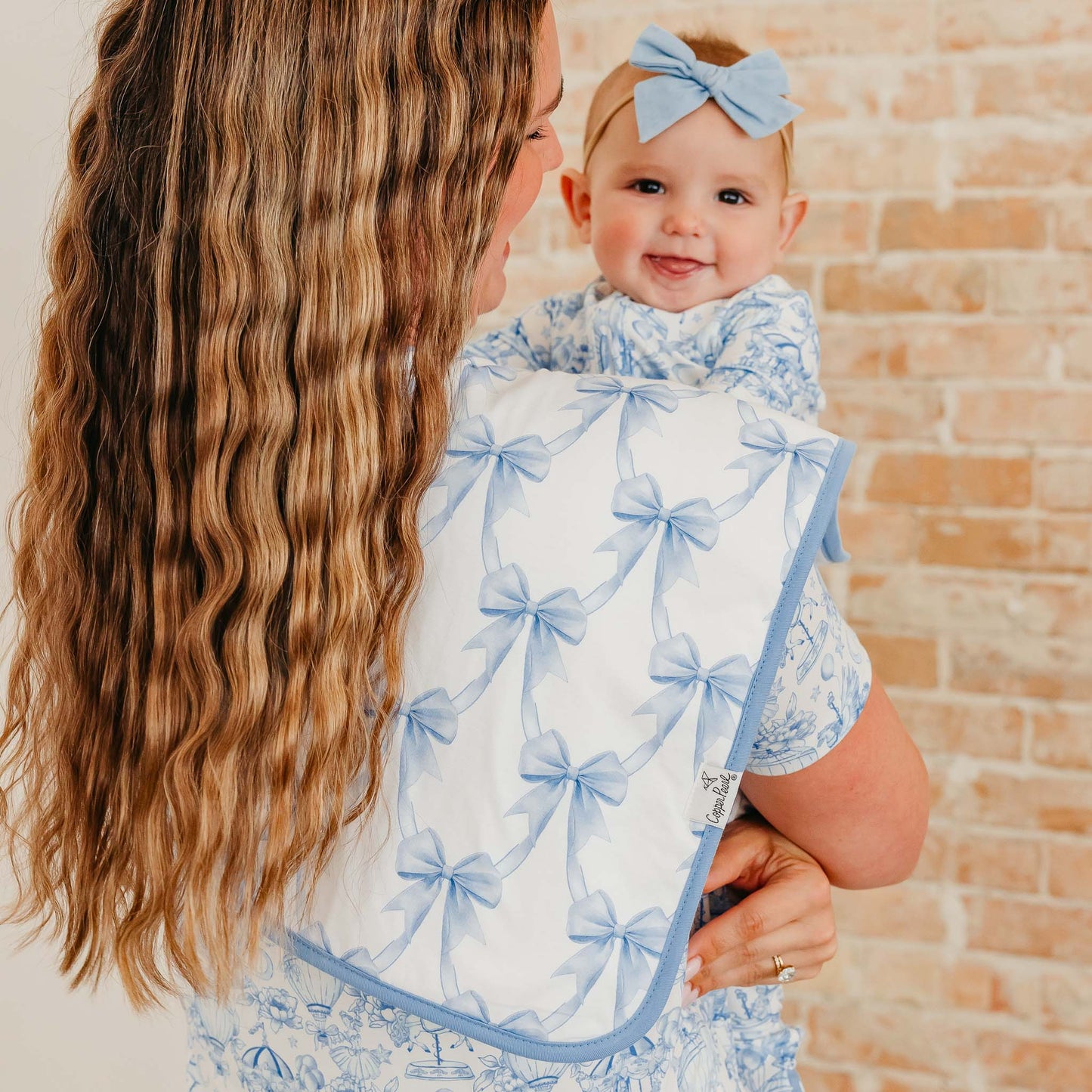 Burp Cloth // Vintage Carnival