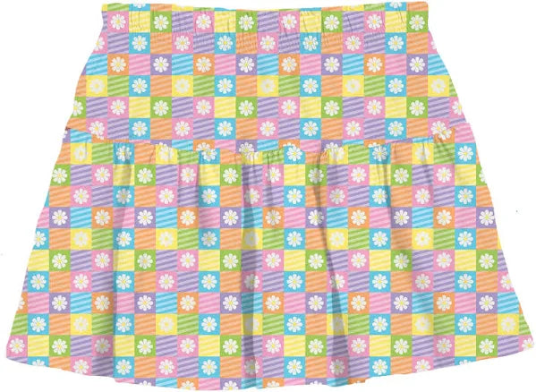 Printed Tennis Skort // Daisies