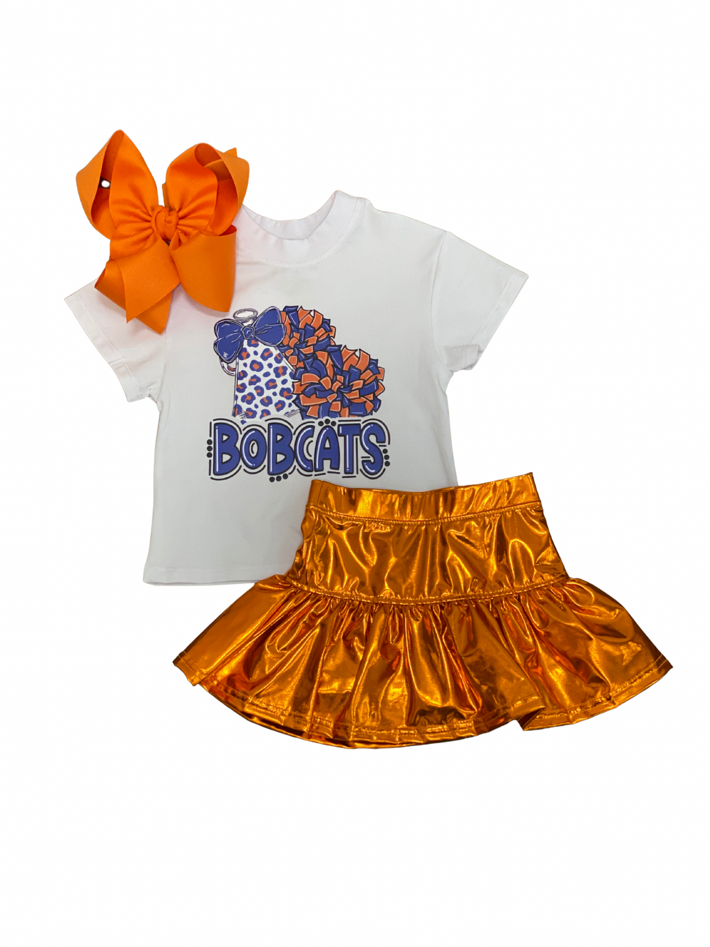 Bobcat Megaphone on Boxy Tee