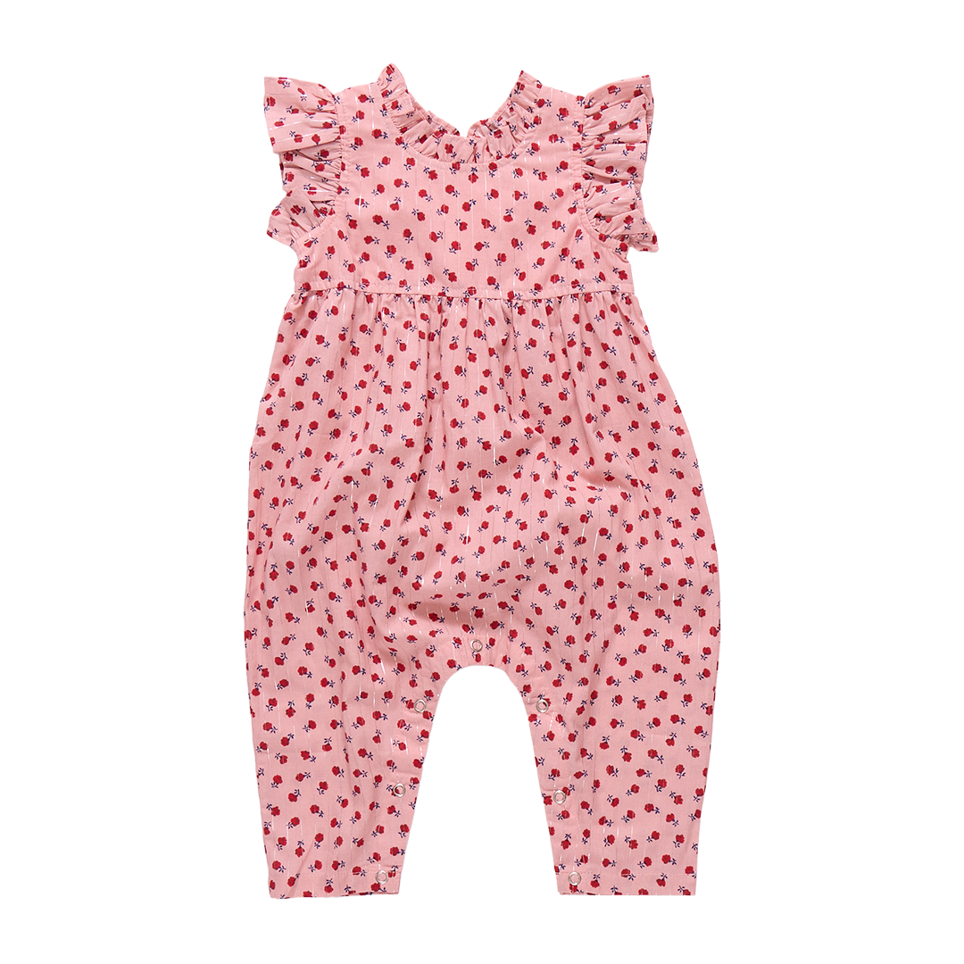 Baby Girls Jennifer Jumper // Pink Tiny Roses