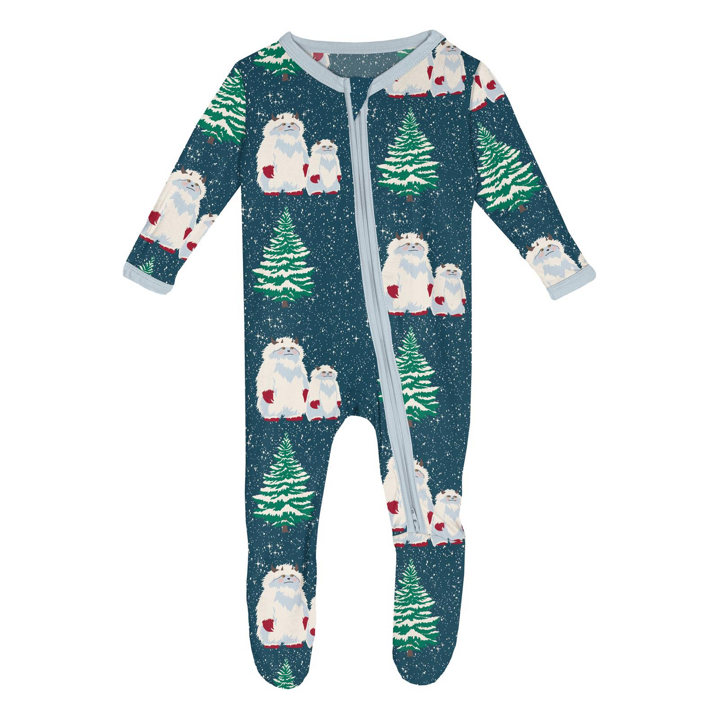 Peacock Yeti Footie