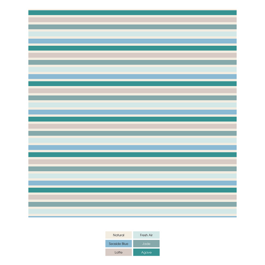 Lakeside Stripe Footie