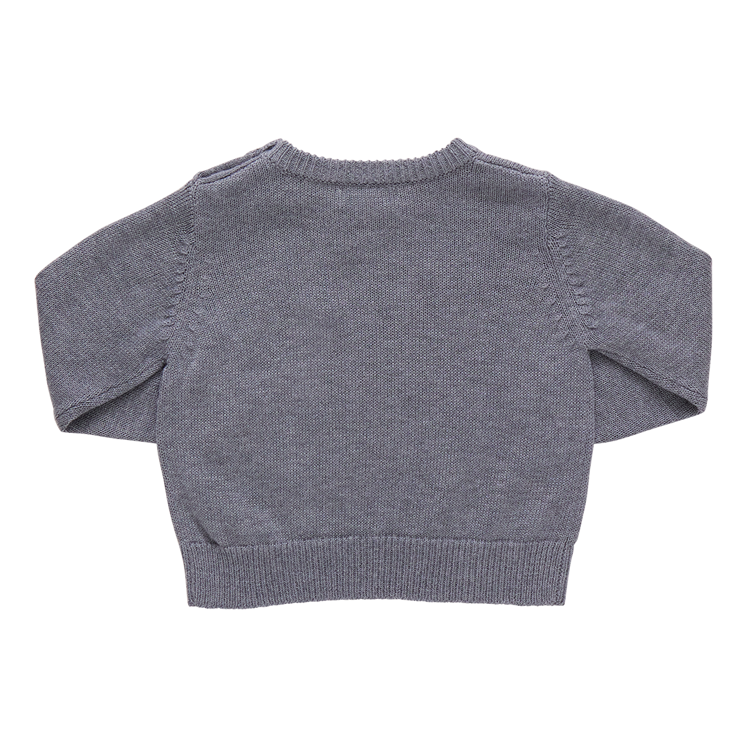 Boys Oliver Sweater // Santa