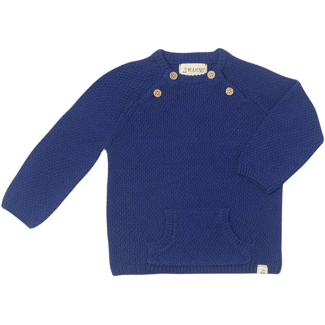 Morrison Baby Sweater // Royal
