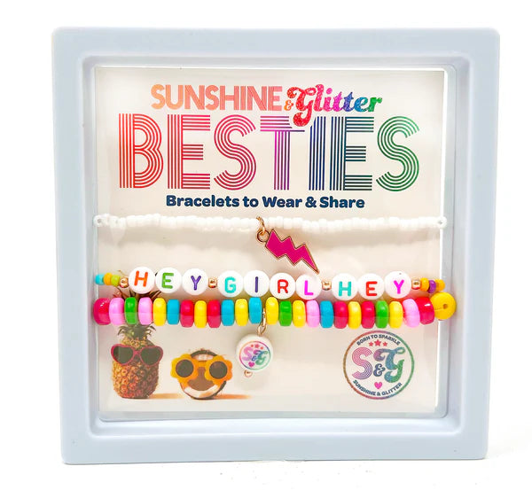 Hey Girl Hey Bracelet Set