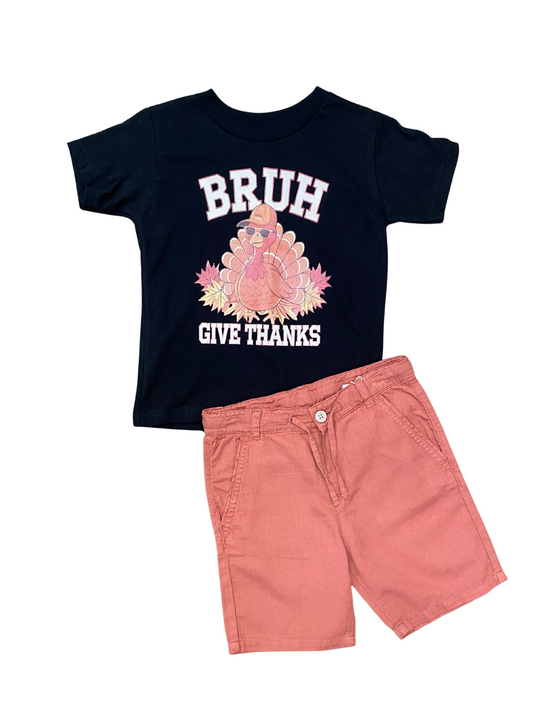 Bruh Give Thanks T-shirt
