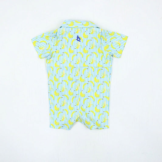 Bananas Short Sleeve Romper