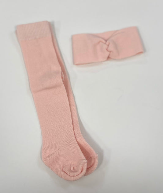Newborn Tights and Headband Set
